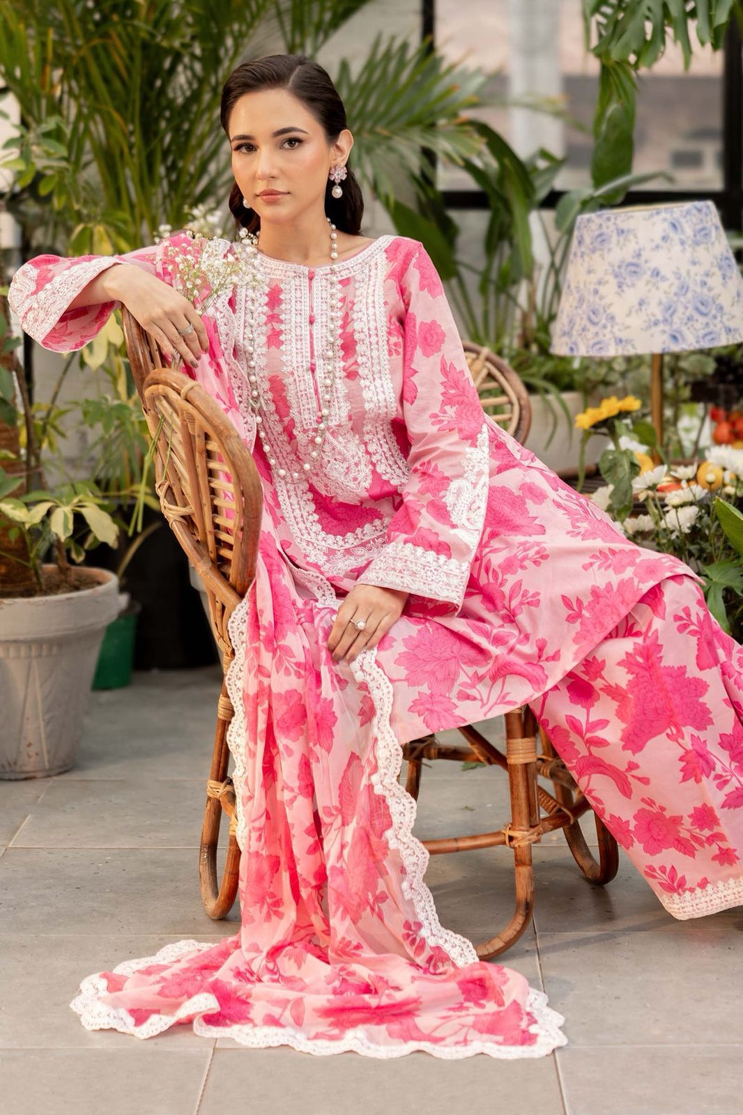 Digital printed Linen